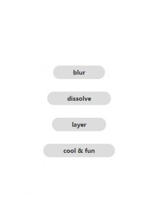 4种CSS按钮点击呈现不同状态效果