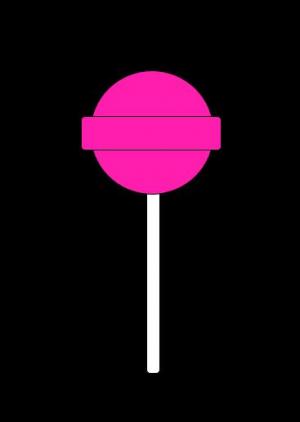 使用CSS简单制作一个粉红色棒棒糖