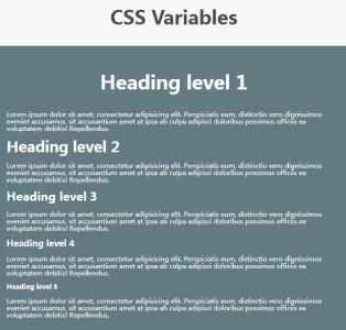 使用CSS变量属性简单实现图文布局