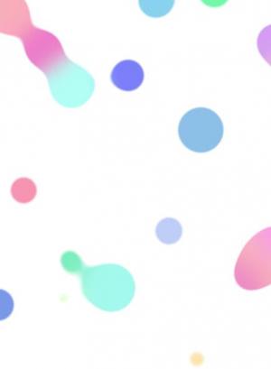 vue SVG简单的彩虹斑点动画特效