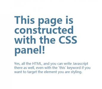 CSS文本内容点击过渡放大特效