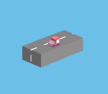 TweenMax.js汽车高速行驶3D动画