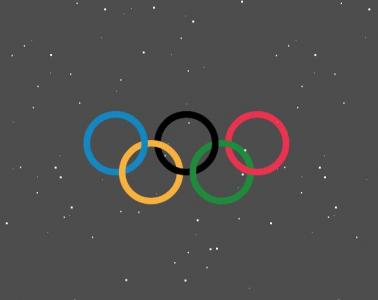 2018年冬奥会五环图标设计效果