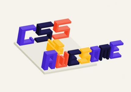 设计悬停由平面转换3D立体的CSS文本