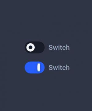 简单的3D switch滑块开关切换动画