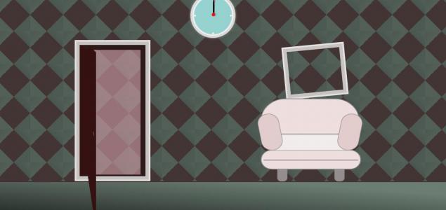 纯CSS动画部署房间内门动画和时钟