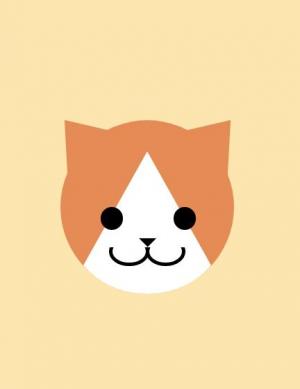 简单的纯CSS卡通猫头像制作