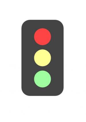 JS CSS简单的影子交通信号灯代码