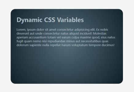 动态CSS变量鼠标移动文本背景动态阴影