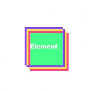 简单的纯CSS3彩色正方形堆栈效果