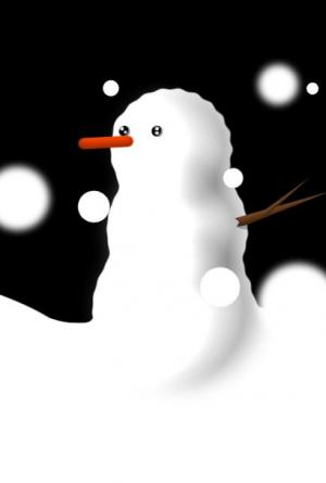 CSS3动画制作雪花和雪人动画图像