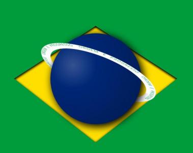 仅CSS实现的巴西国旗3D动画悬停效果