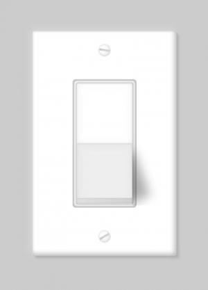 UI设计逼真的纯CSS 3D灯开关按钮