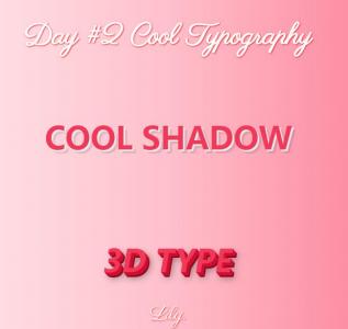 CSS设计含有阴影和3D立体艺术字体