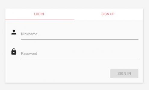 jQuery HTML交互式用户注册登录框