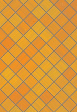 canvas斜角橙色方块图案背景设计
