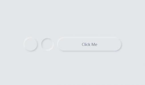 UI设计具有3D立体感的CSS圆角按钮