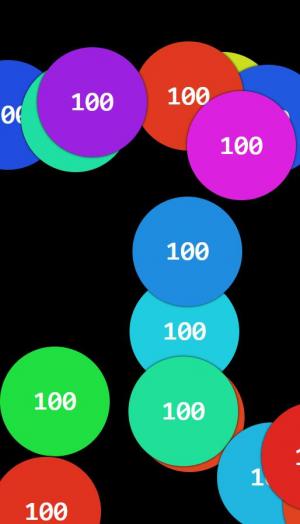 彩色数字球鼠标经过球破坏动画效果