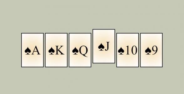 纯CSS扑克牌悬停卡片翻转动画