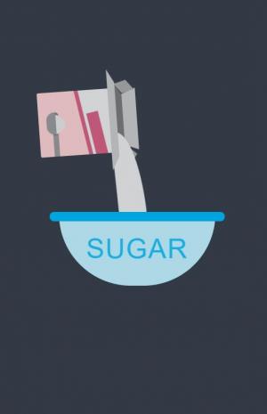 CSS3制作糖和黄油以及面粉倒在盆里动画