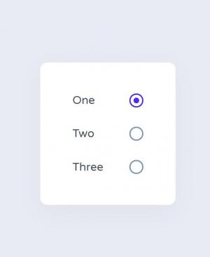 简单的CSS3单选按钮动画切换代码