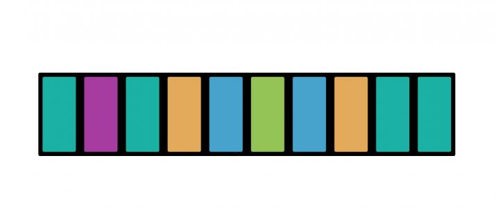 使用JS代码创建随机的SVG彩色块元素