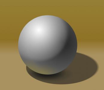 简单设计带阴影的CSS 3D白色球体