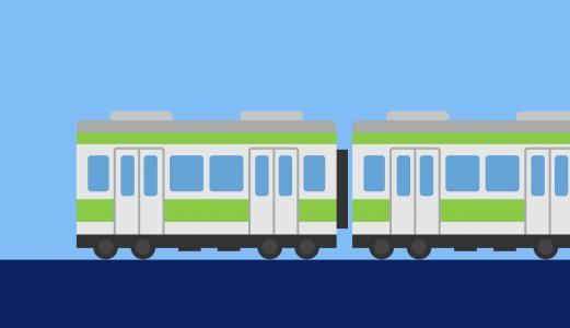 CSS绘制的交通工具地铁动画行驶效果