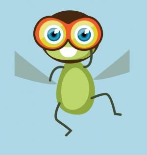 飞行模式下的CSS3可爱小蜜蜂动画