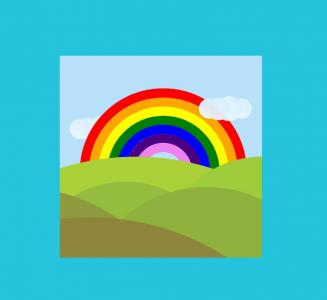 无JavaScript的纯CSS3彩虹动画