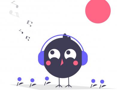 CSS3/SVG和JS制作会唱歌的小鸟动画