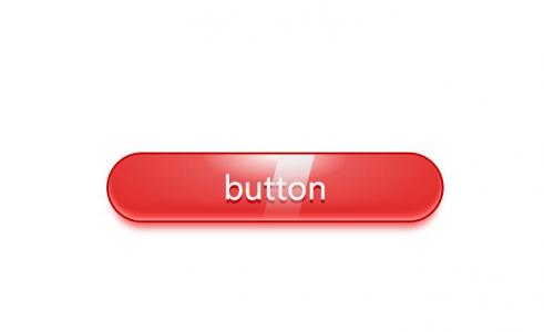 闪光向左滑入的纯CSS红色圆形按钮