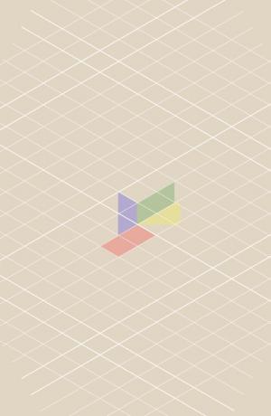 jQuery几何三角形等距的彩色Logo