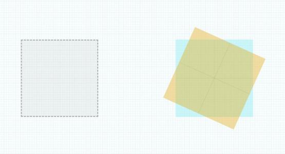 方块移动变换坐标系视觉参考示例