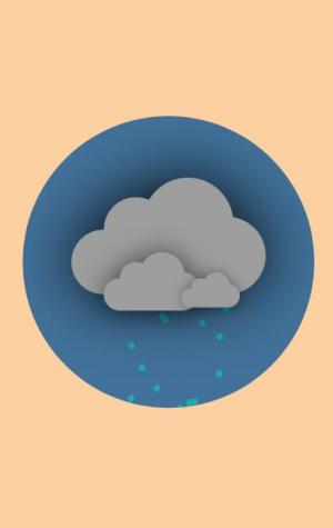 CSS3雨季天气预报SVG动画图标