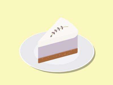 CSS3制作薰衣草芝士蛋糕