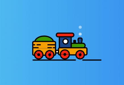 CSS3制作卡通拖拉机高速行驶动画