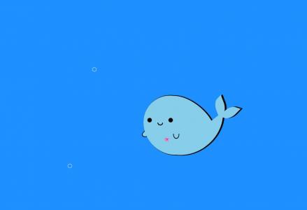纯CSS深海处鲸鱼和海星的朋友动画