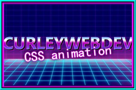 CSS文字缩放特效和网格动画效果
