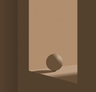 CSS简单绘制带阴影3D立体球体