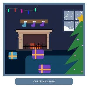 关于HTML5和p5.js圣诞节心情动画制作