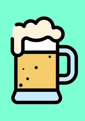 JavaScript绘制产生冒泡动画的啤酒杯