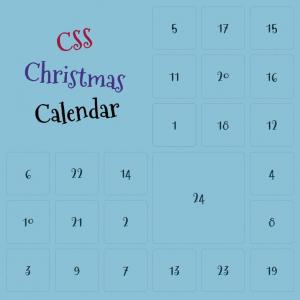 点击日期礼盒展示CSS圣诞日历