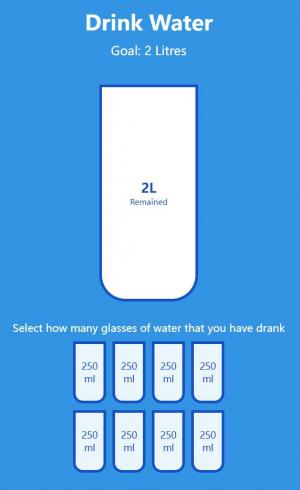 JS实现选择你喝了多少杯水代码