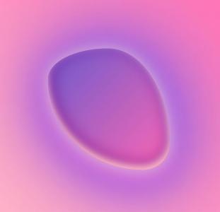 CSS粉红色花式边框半径变形式动画