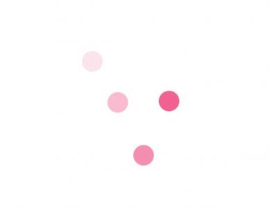 纯CSS设计粉色粒子Loading跳动动画