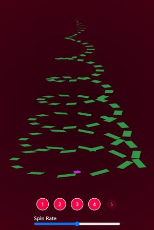 拖拽滑块控制速度的5种螺旋圣诞树