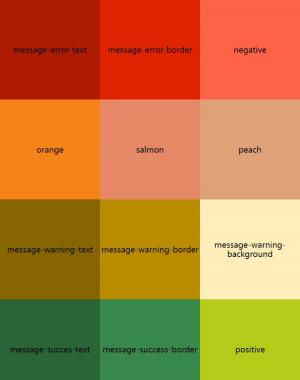 Flex布局设计网站常用的RGB色值