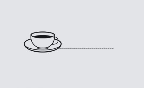 纯CSS简笔画弹力咖啡左右滑动动画