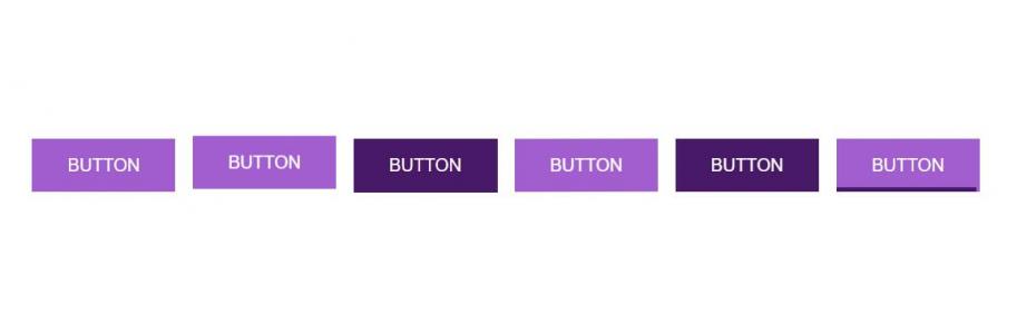 6个纯平扁的CSS3紫色按钮动画效果
